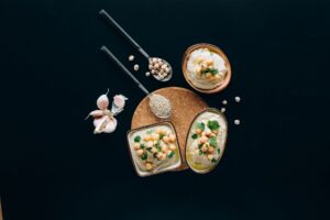 60-Second Hummus Olive Cucumber Rounds Recipe - Featured image
